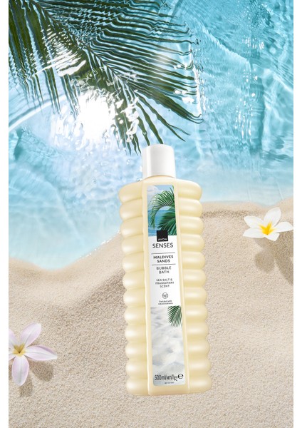 Senses Maldives Sands Deniz Tuzu ve Frangipani Kokulu Banyo Köpüğü 500 Ml. modelleri