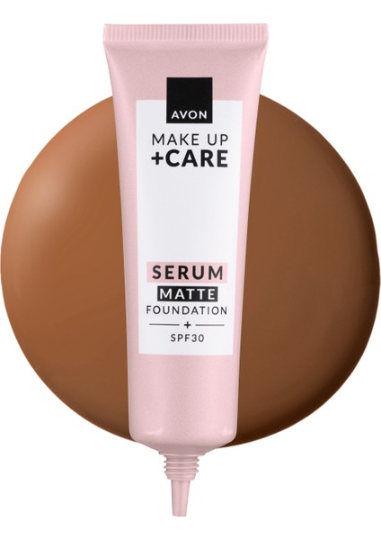 Make Up + Care 3ü 1 Arada Mat Serum Fondöten 30 Ml. 510N Walnut