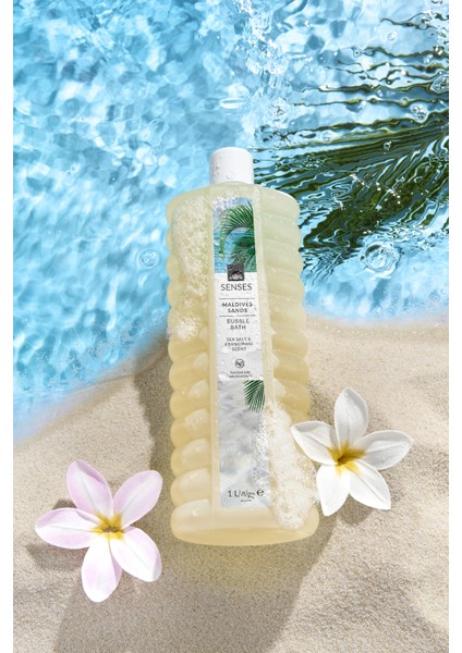 Senses Maldives Sands Deniz Tuzu ve Frangipani Kokulu Banyo Köpüğü 1lt modelleri