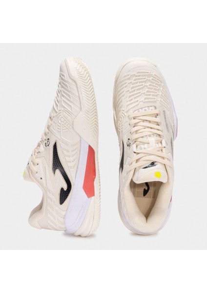 Roland Erkek Bej Toprak Kort Tenis Ayakkabısı Trols2525c fırsatları