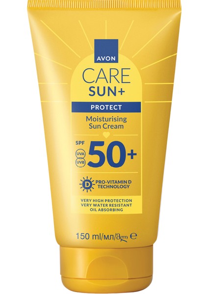 Sun+ Protect Nemlendirici Güneş Kremi SPF50+ 150 Ml.