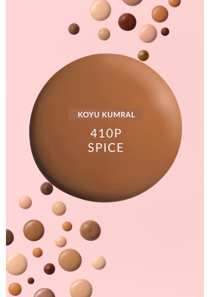 Make Up + Care 3ü 1 Arada Mat Serum Fondöten 30 Ml. 410P Spice