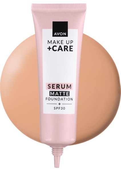 Make Up + Care 3ü 1 Arada Mat Serum Fondöten 30 Ml. 228G Nude