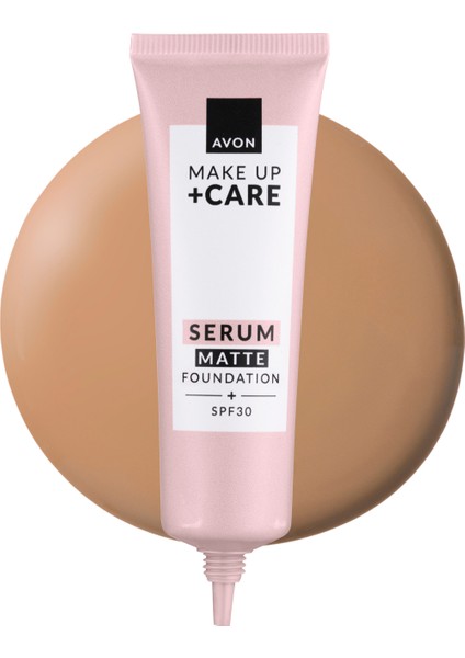 Make Up + Care 3'ü 1 Arada Mat Serum Fondöten 30 ml 310N Medium Beige