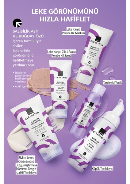 Clearskin Blemish Arındırıcı Köpük Temizleyici 150 Ml.