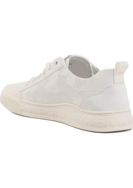 Beyaz Hafif Esnek Erkek Sneaker 25Y510-13 M