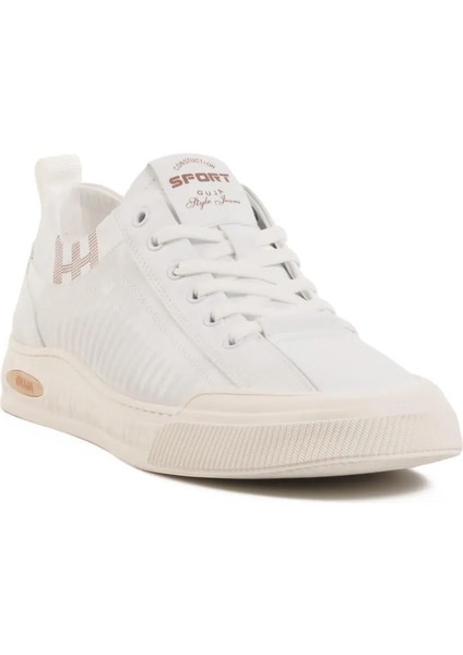 Beyaz Hafif Esnek Erkek Sneaker 25Y510-13 M