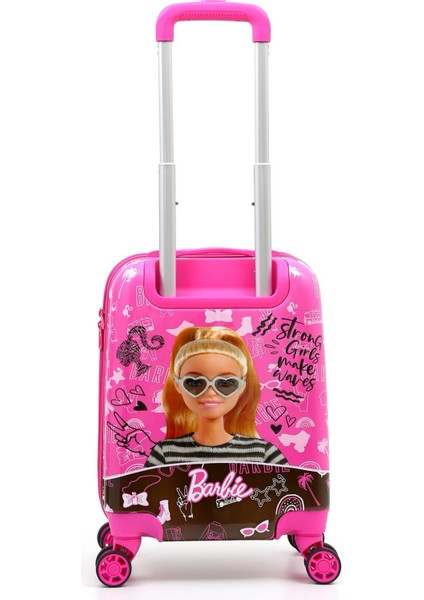 Barbie Çocuk Valizi Pembe | Darbeye Dayanıklı fiyatları