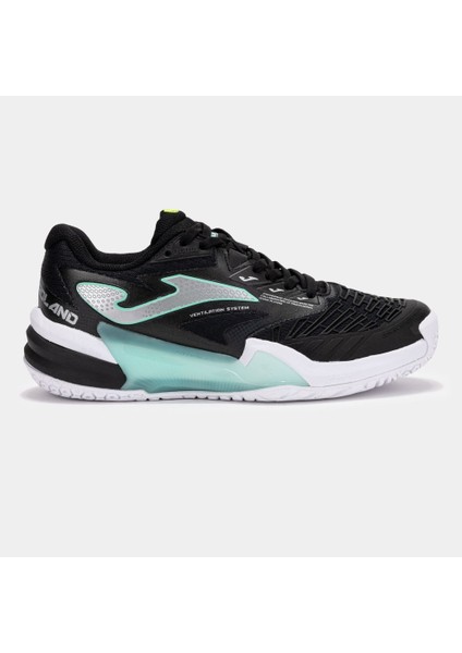 Roland Kadın Siyah Toprak & Sert Kort Tenis Ayakkabısı Trolls2501ac