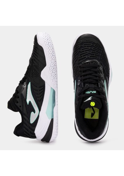 Roland Kadın Siyah Toprak & Sert Kort Tenis Ayakkabısı Trolls2501ac fırsatları