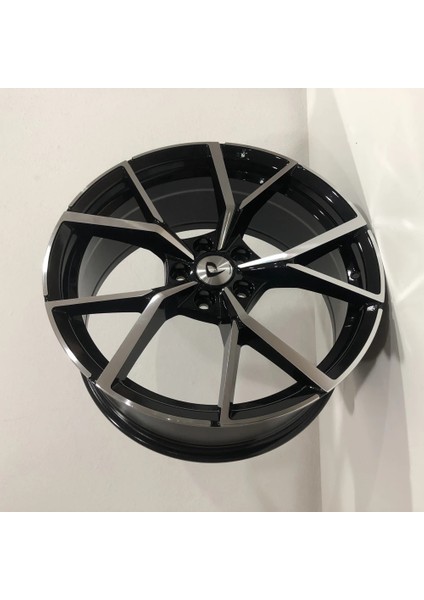 -5801 7.5*17 5*100 ET35 57.1 Black Machıned Xl