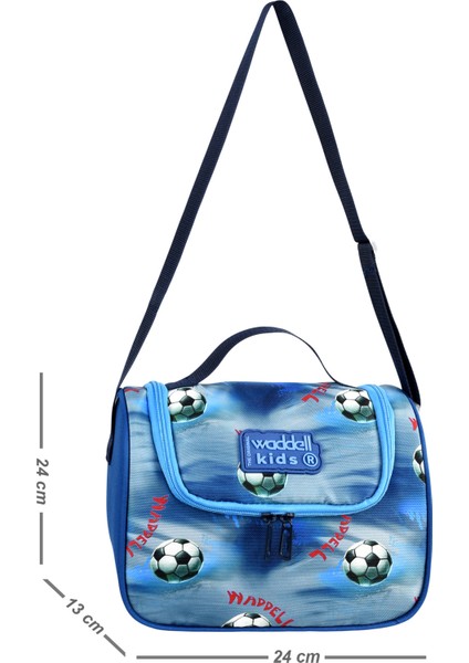Lisanslı Futbol Desenli Termal Beslenme Çantası 25606