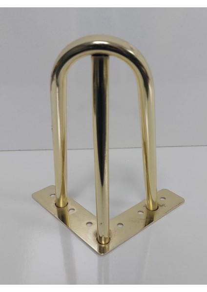Mil Model 15 cm Gold Metal Mobilya Ayağı