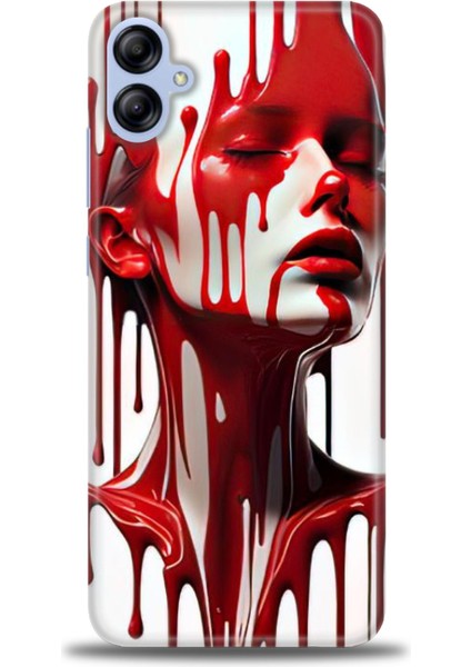 Samsung Galaxy A04E Hd Baskılı Kılıf + Seramik Tam Kaplayan Ekran Koruyucu 150