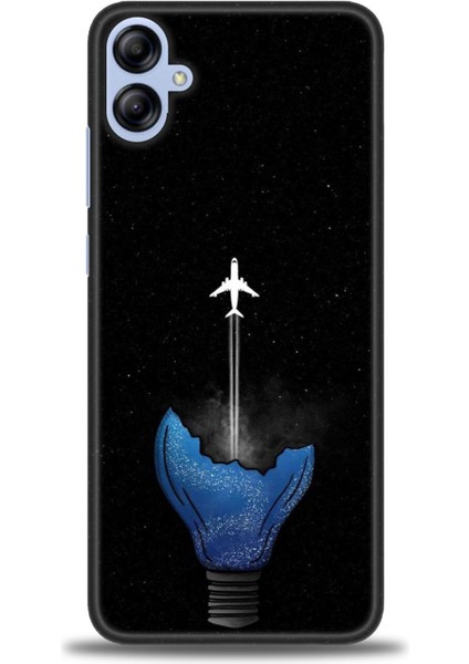 Samsung Galaxy A04E Hd Baskılı Kılıf + Seramik Tam Kaplayan Ekran Koruyucu 383