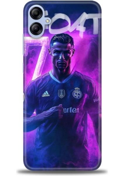 Samsung Galaxy A04E Hd Baskılı Kılıf + Seramik Tam Kaplayan Ekran Koruyucu 9