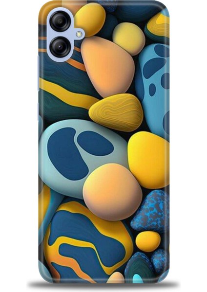 Samsung Galaxy A04E Hd Baskılı Kılıf + Seramik Tam Kaplayan Ekran Koruyucu 343