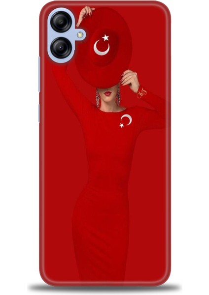 Samsung Galaxy A04E Hd Baskılı Kılıf + Seramik Tam Kaplayan Ekran Koruyucu 241
