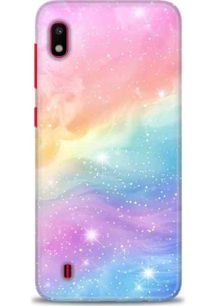 Samsung Galaxy A10 Hd Baskılı Kılıf + Seramik Tam Kaplayan Ekran Koruyucu 422