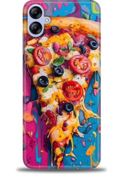 Samsung Galaxy A04E Hd Baskılı Kılıf + Seramik Tam Kaplayan Ekran Koruyucu 450