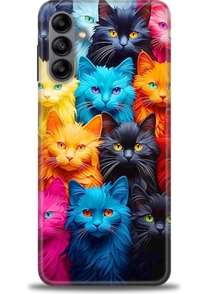 Samsung Galaxy A04S Hd Baskılı Kılıf + Seramik Tam Kaplayan Ekran Koruyucu 70