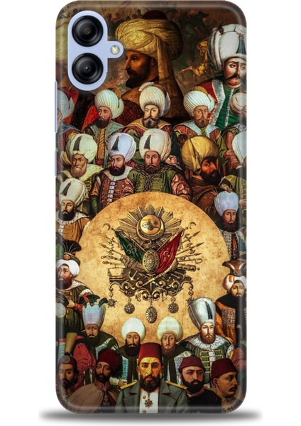 Samsung Galaxy A04E Hd Baskılı Kılıf + Seramik Tam Kaplayan Ekran Koruyucu 468