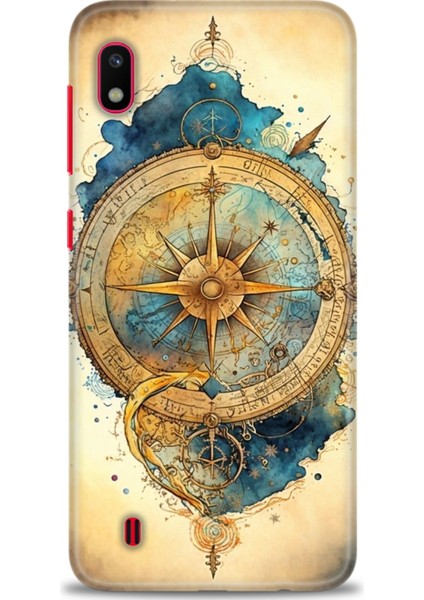 Samsung Galaxy A10 Hd Baskılı Kılıf + Seramik Tam Kaplayan Ekran Koruyucu 89