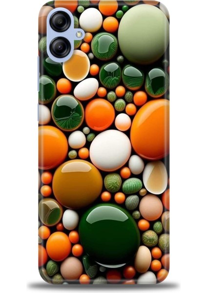 Samsung Galaxy A04E Hd Baskılı Kılıf + Seramik Tam Kaplayan Ekran Koruyucu 348
