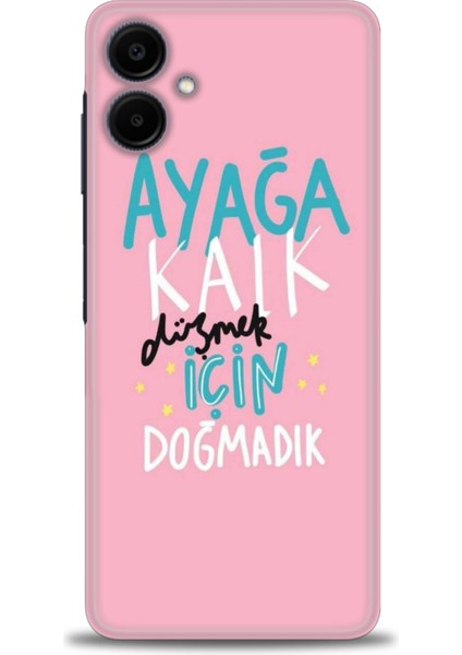 Samsung Galaxy A06 Hd Baskılı Kılıf + Seramik Tam Kaplayan Ekran Koruyucu 161