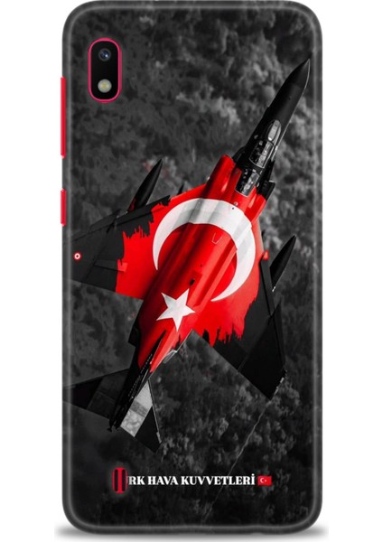 Samsung Galaxy A10 Hd Baskılı Kılıf + Seramik Tam Kaplayan Ekran Koruyucu 37