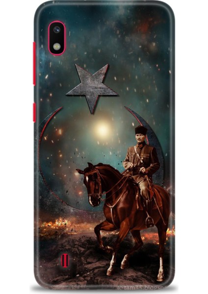 Samsung Galaxy A10 Hd Baskılı Kılıf + Seramik Tam Kaplayan Ekran Koruyucu 25