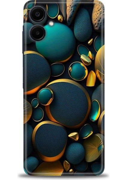 Samsung Galaxy A06 Hd Baskılı Kılıf + Seramik Tam Kaplayan Ekran Koruyucu 345