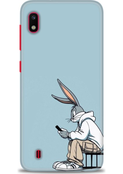 Samsung Galaxy A10 Hd Baskılı Kılıf + Seramik Tam Kaplayan Ekran Koruyucu 410