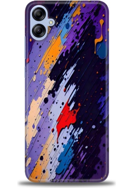 Samsung Galaxy A04E Hd Baskılı Kılıf + Seramik Tam Kaplayan Ekran Koruyucu 436