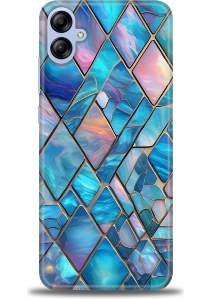 Samsung Galaxy A04E Hd Baskılı Kılıf + Seramik Tam Kaplayan Ekran Koruyucu 338