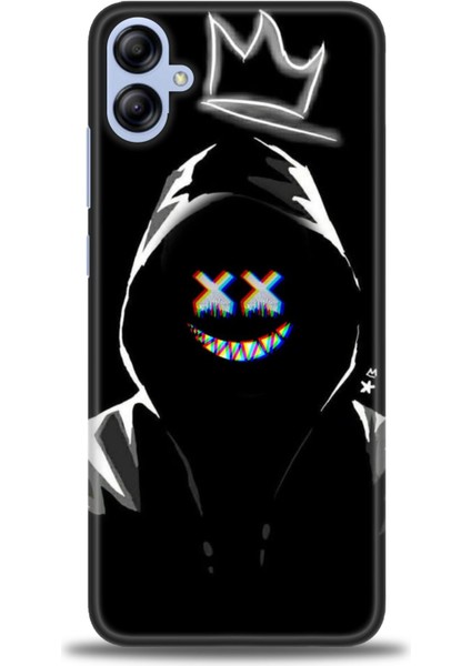 Samsung Galaxy A04E Hd Baskılı Kılıf + Seramik Tam Kaplayan Ekran Koruyucu 351