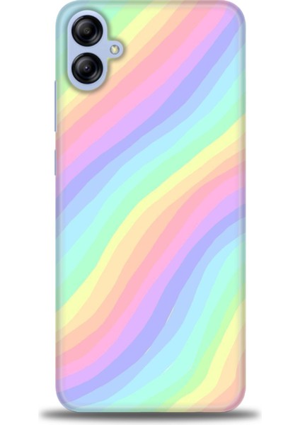 Samsung Galaxy A04E Hd Baskılı Kılıf + Seramik Tam Kaplayan Ekran Koruyucu 427
