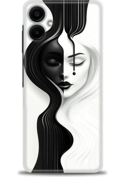 Samsung Galaxy A06 Hd Baskılı Kılıf + Seramik Tam Kaplayan Ekran Koruyucu 144