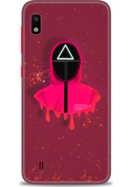 Samsung Galaxy A10 Hd Baskılı Kılıf + Seramik Tam Kaplayan Ekran Koruyucu 287