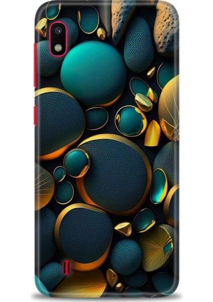 Samsung Galaxy A10 Hd Baskılı Kılıf + Seramik Tam Kaplayan Ekran Koruyucu 345