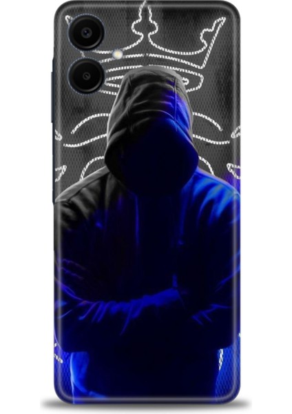 Samsung Galaxy A06 Hd Baskılı Kılıf + Seramik Tam Kaplayan Ekran Koruyucu 357