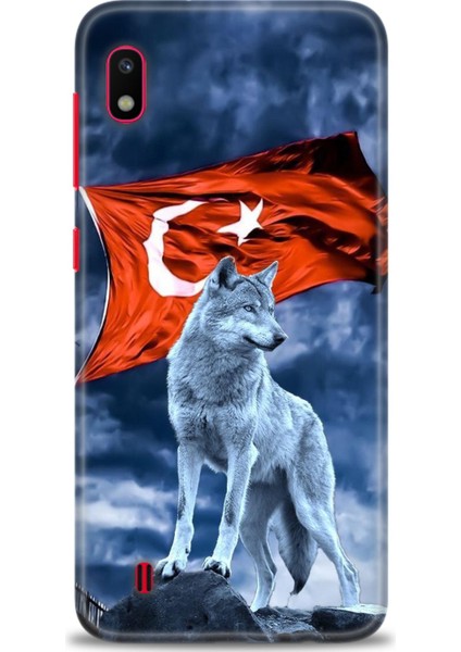 Samsung Galaxy A10 Hd Baskılı Kılıf + Seramik Tam Kaplayan Ekran Koruyucu 36