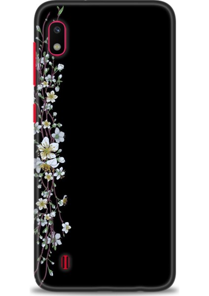 Samsung Galaxy A10 Hd Baskılı Kılıf + Seramik Tam Kaplayan Ekran Koruyucu 137