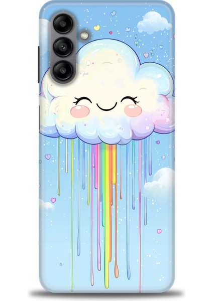 Samsung Galaxy A04S Hd Baskılı Kılıf + Seramik Tam Kaplayan Ekran Koruyucu 307