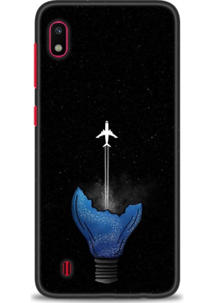 Samsung Galaxy A10 Hd Baskılı Kılıf + Seramik Tam Kaplayan Ekran Koruyucu 383