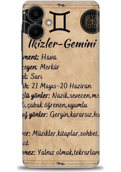 Samsung Galaxy A06 Hd Baskılı Kılıf + Seramik Tam Kaplayan Ekran Koruyucu 471