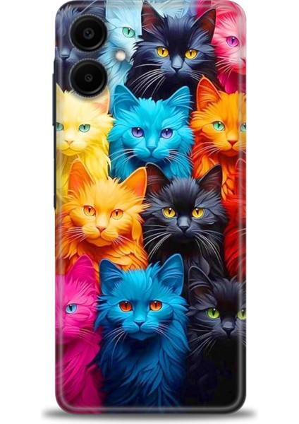 Samsung Galaxy A06 Hd Baskılı Kılıf + Seramik Tam Kaplayan Ekran Koruyucu 70