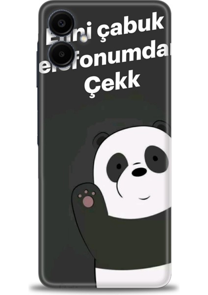 Samsung Galaxy A06 Hd Baskılı Kılıf + Seramik Tam Kaplayan Ekran Koruyucu 156