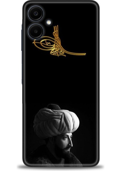 Samsung Galaxy A06 Hd Baskılı Kılıf + Seramik Tam Kaplayan Ekran Koruyucu 465
