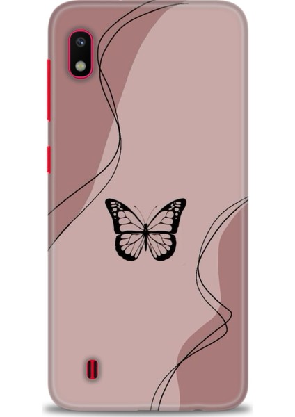 Samsung Galaxy A10 Hd Baskılı Kılıf + Seramik Tam Kaplayan Ekran Koruyucu 183